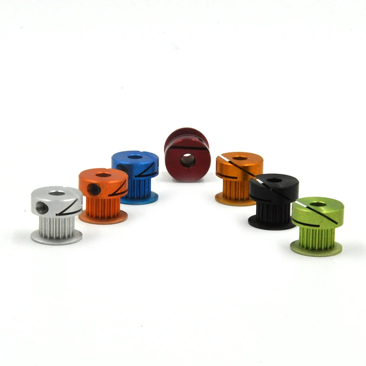 INTECH 6mm Aluminium timing pulley GT2 for 3D printers