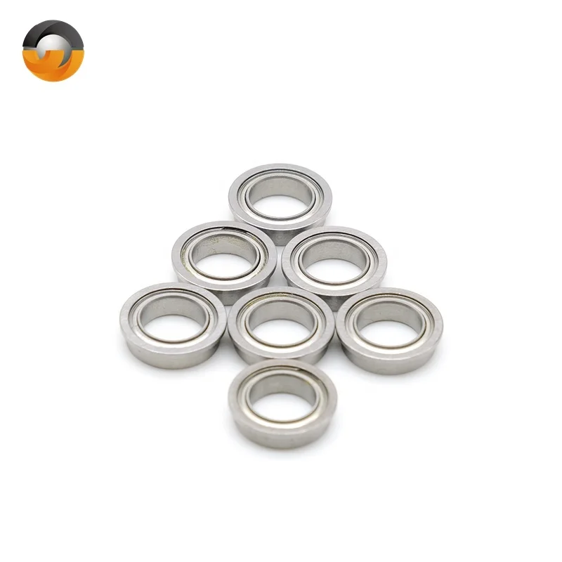 High-quality MF117ZZ flange bearing MF117ZZ precision miniature high-speed bearing 7*11*3mm miniature bearing