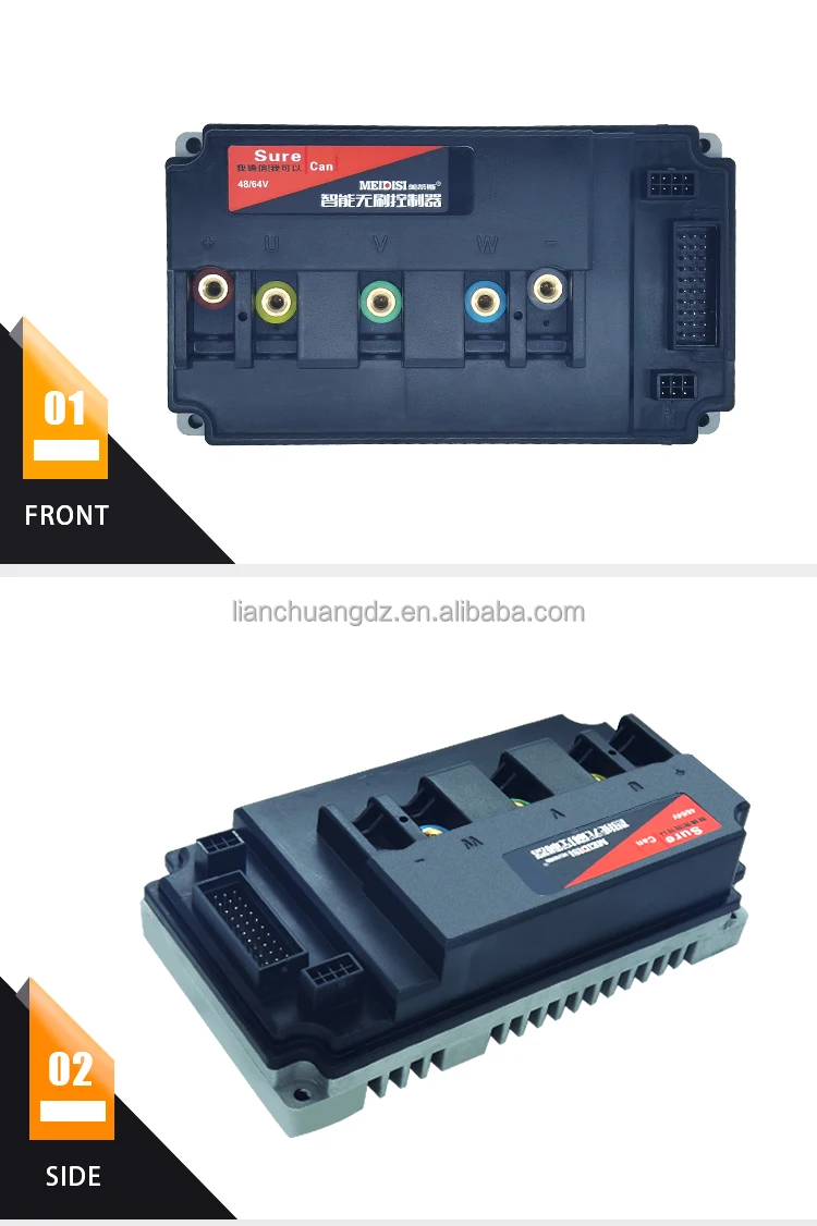 MEIDISI 72v 3000w electric scooter golf cart high speed motorcycle ATV brushless dc motor e bike controller