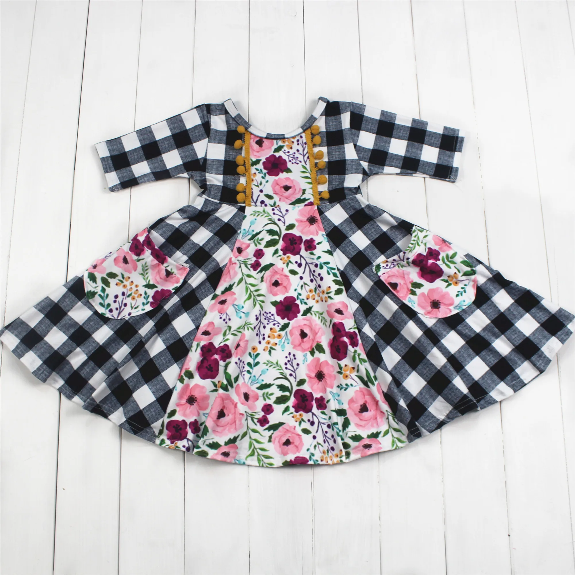 2022 girls full circle dresses cheaper price baby dress velvet kids boutique clothing twirl dress