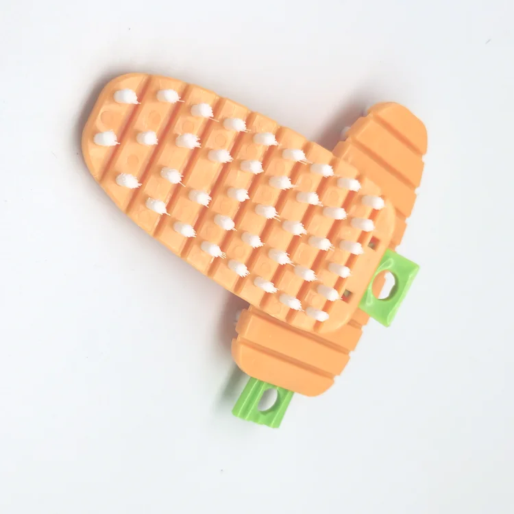 fruit cleaning brush, kitchen brush, multifunctional carrot vegetable washing brush