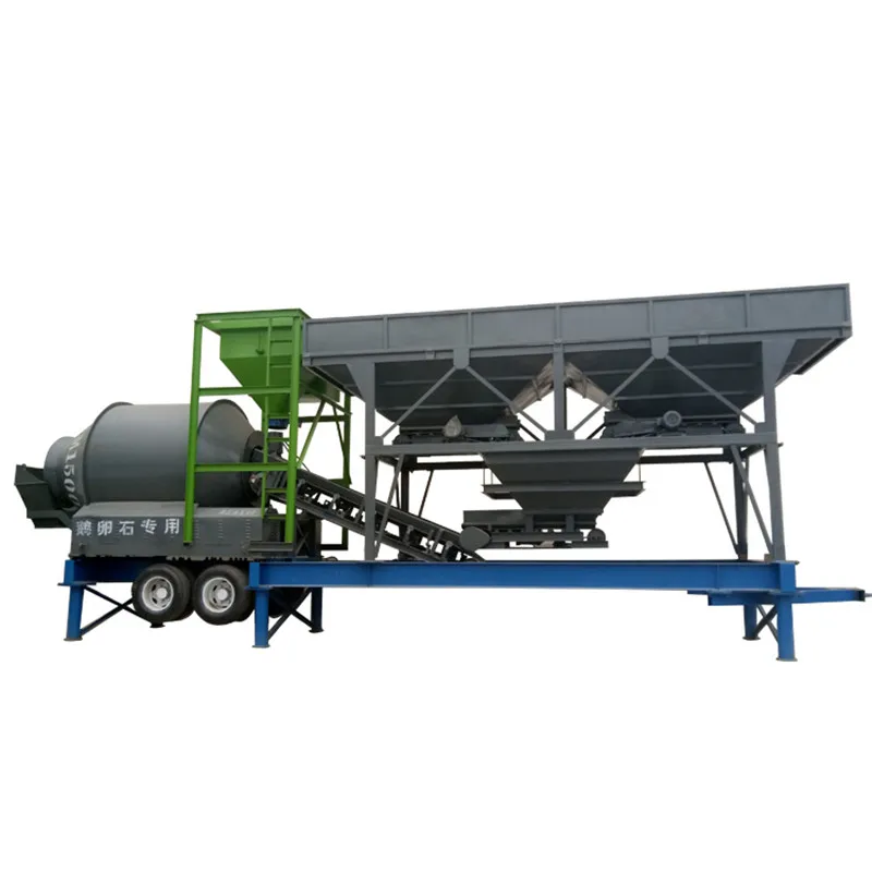 MINI Concrete BATCHING Mixed Electric Production Line Steel Concrete Pump Provided Concrete Mixer with Pump 60 Customizable XCJZ
