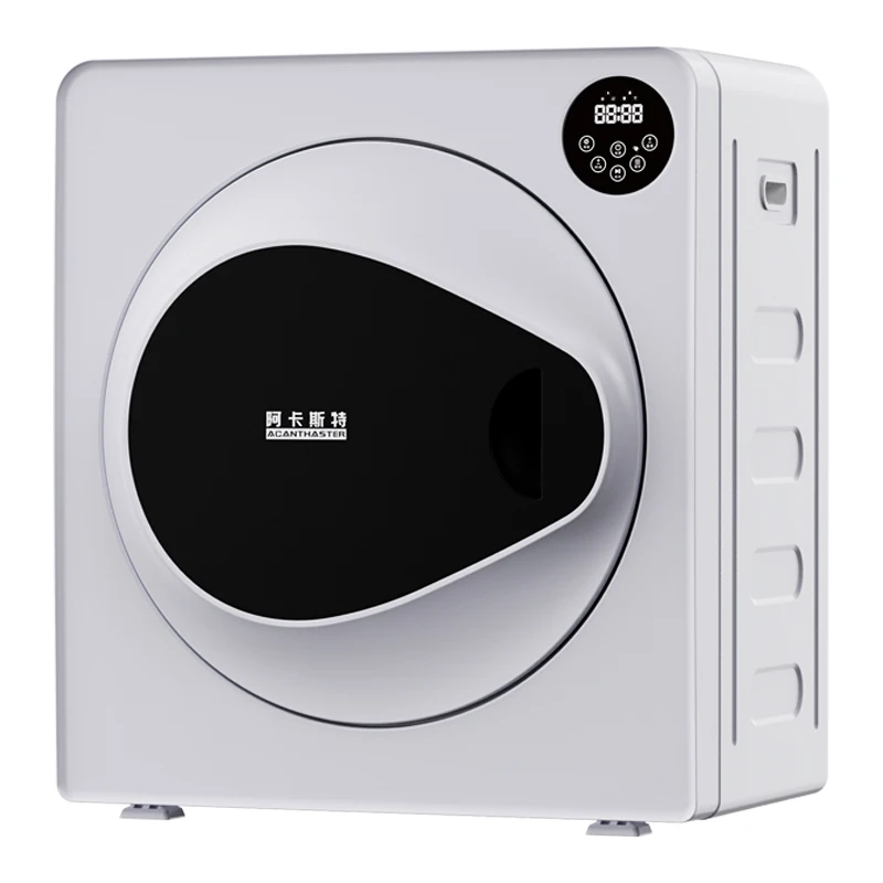 wall mounted clothes dryer 7KG tumble clothes dryer with stainless steel inner drum household using easy operation vented dryer