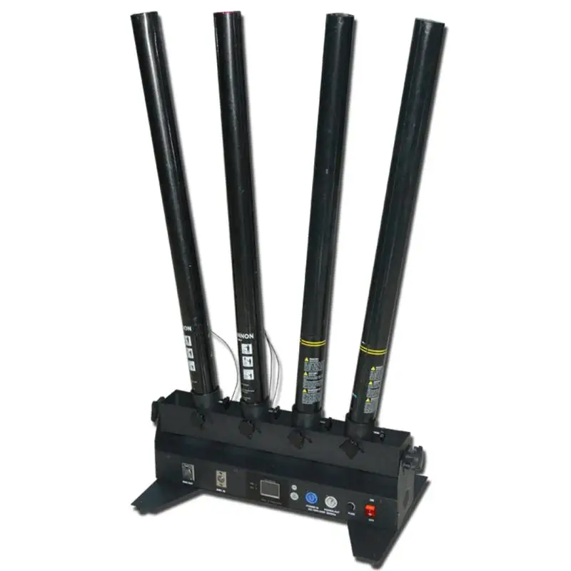 512  Remote Control/DMX   controller machine launcher  Electronic 4heads  Confetti machine  Powder Cannon