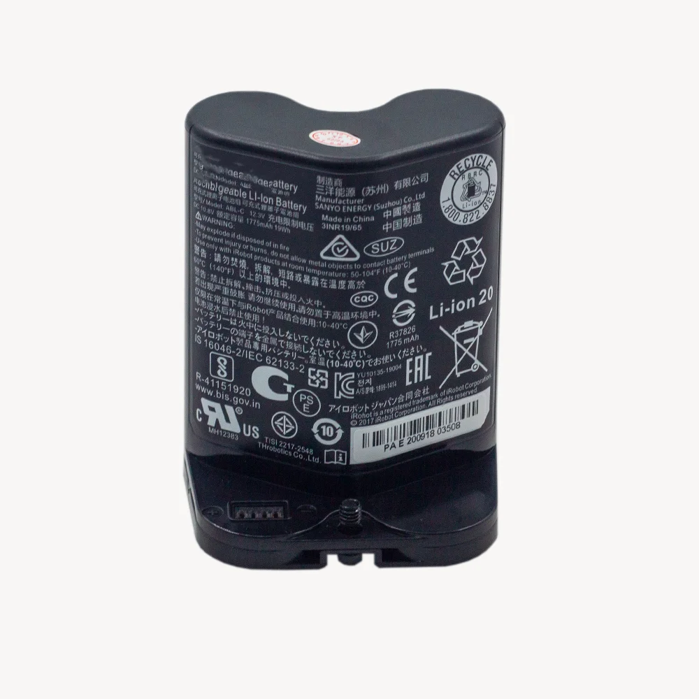 Аккумулятор для iRobot Braava Jet M6 ALB-C M611020 10 8 В 2000 мАч 2600 3200