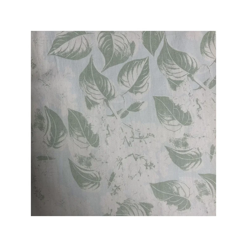 Новое поступление, платье-блузка из тенселя с экологичным принтом, саржевая ткань из тенселя для женской одежды