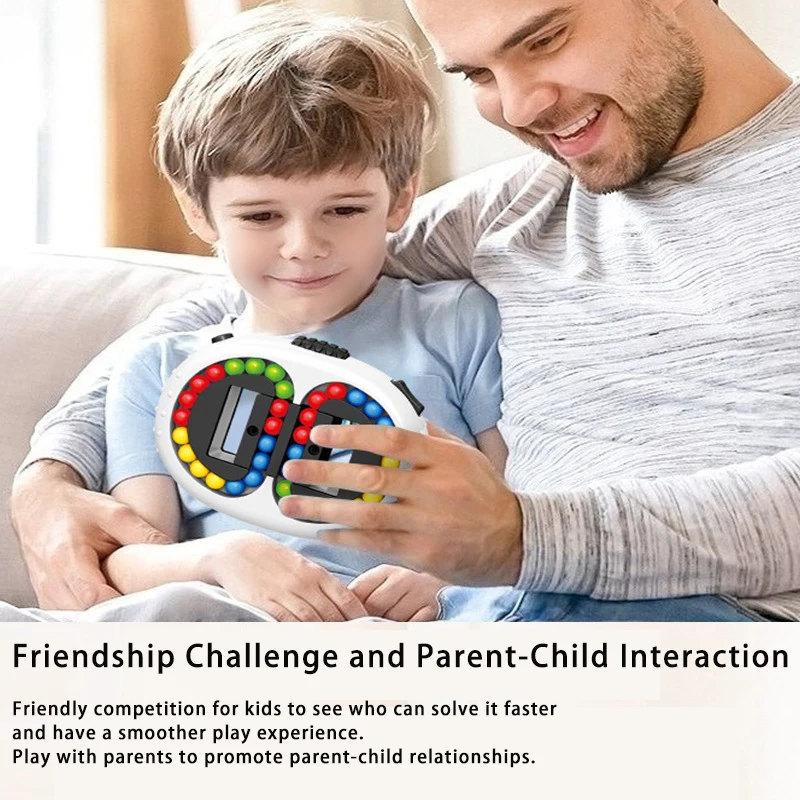 Wholesale magic bean cube Toy Cubes Bice Anti Stress Adult Controller Pad Cans Decompression toys