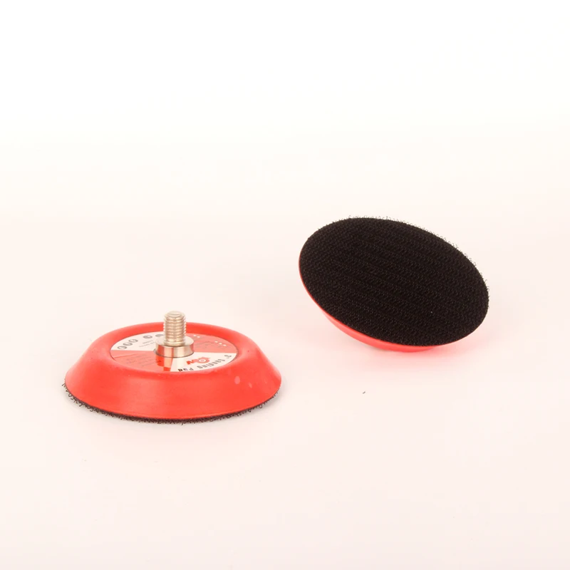 M6 3 inch DA backer plate backing pad with PU for dual action car polisher
