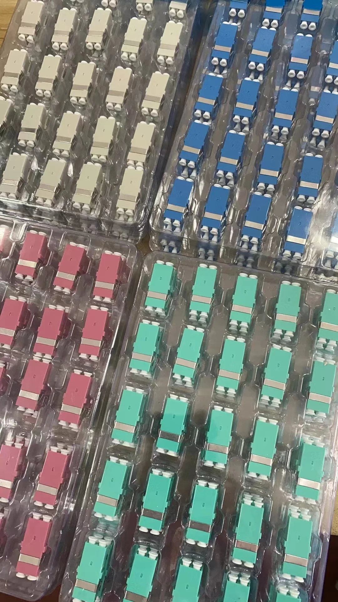 simplex duplex quad SC LC ST FC fiber optic adapter/coupler/connector