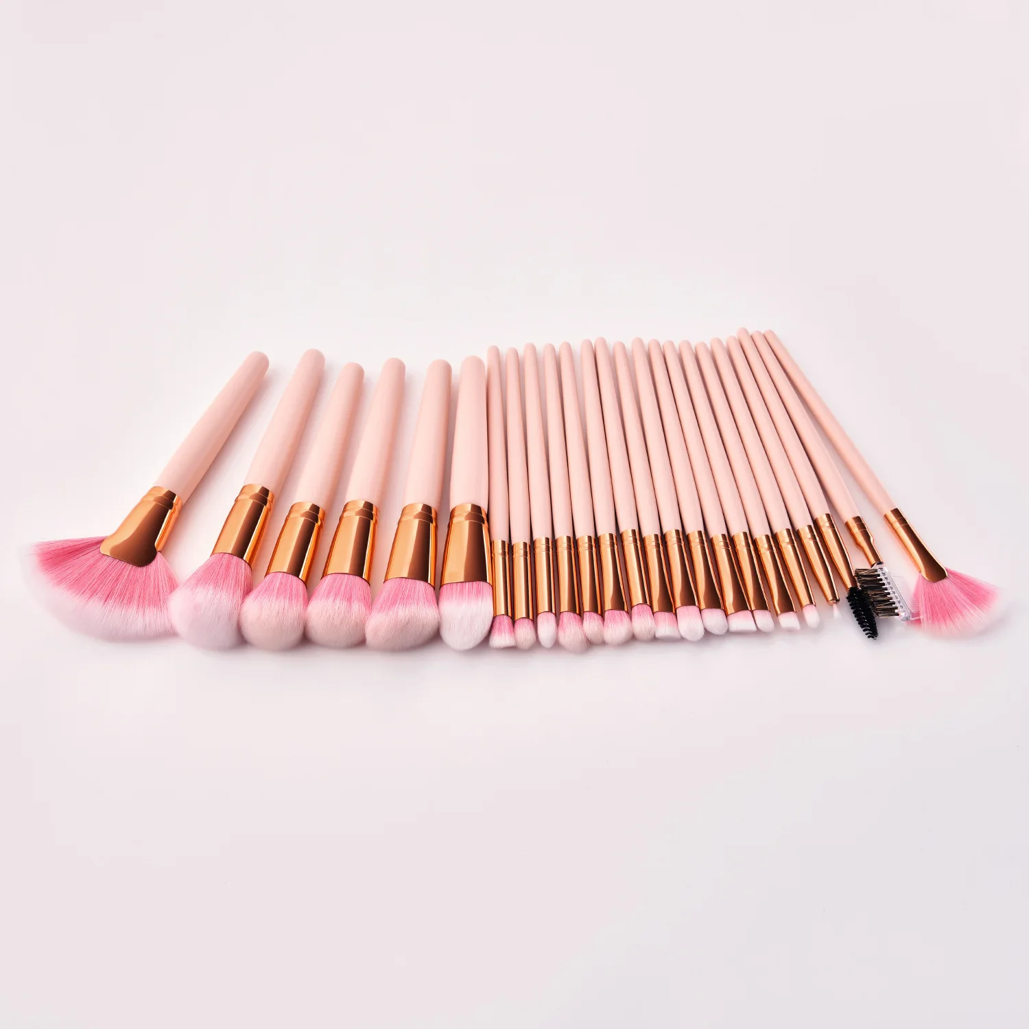 24Pcs Professional Makeup Brush Set Premium Synthetic Foundation Powder Concealer Eye Shadows Blush Cosmetic Brush