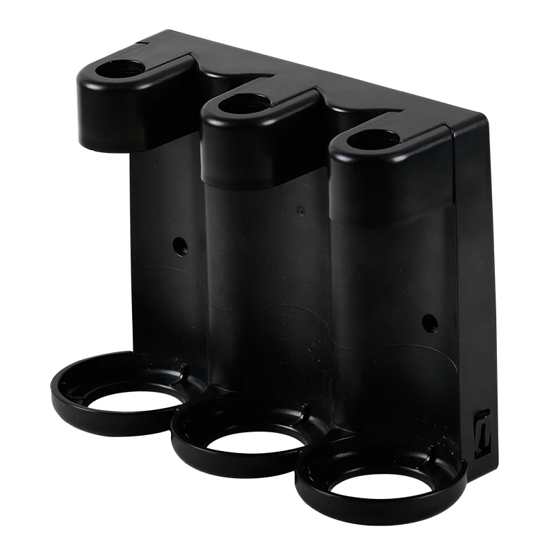 Hotel Home Wall Mounted Pump Bottle Holder 300ml Triple Dispenser Bracket Refillable Soap Dispenser