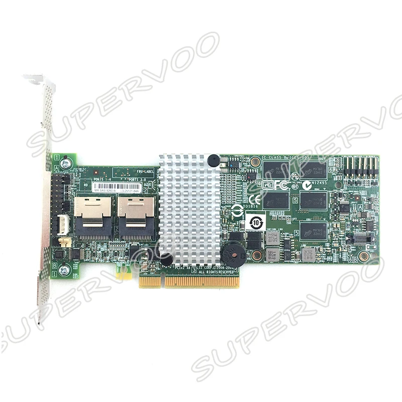 RAID Card 8-ports SFF-8087 6Gb PCIe X8  RAID 0,1,5,6  Cache memory 512M 9260-8i