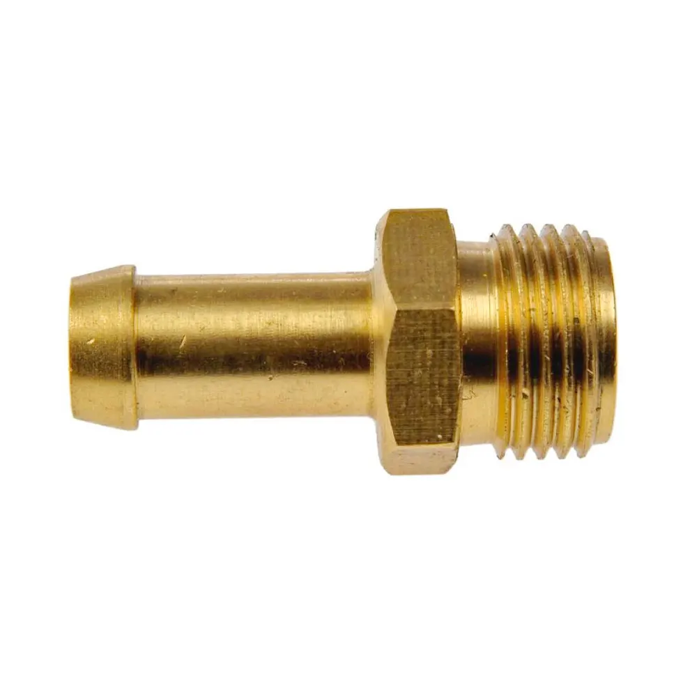 1/4 дюймовый топливный шланг, адаптер для зазубрины, латунный фитинг, Соединительный патрубок
