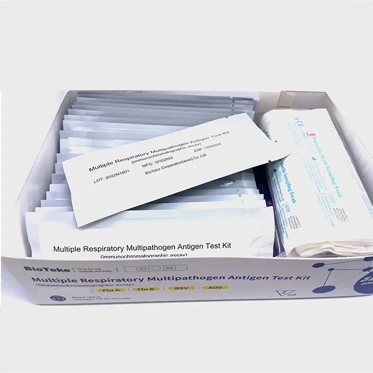 Free Sample Flu A+B/RSV Combo Test Kit One Step Detection Of Respiratory Infectious Diseases