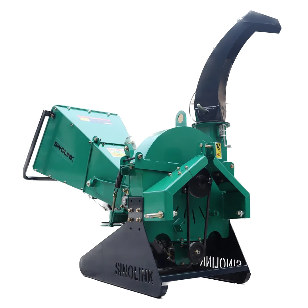 2024 SINOLINK BX42R PTO wood chipper shredder with hydraulic feeding system