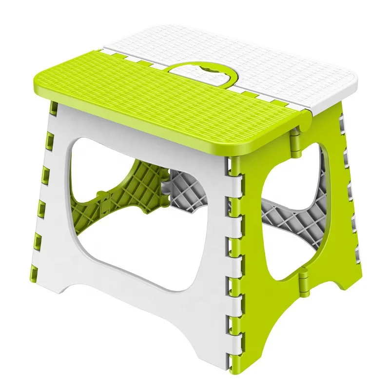 Johold Hot Sale Popular wholesale Foldable Sturdy Plastic Folding Step Stool Portable Folding Stool for Kids