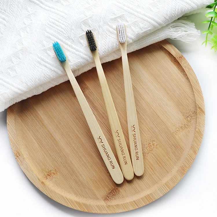 BT-FS Nylon610 Bristle Bamboo Toothbrush 100% Organic Toothbrush