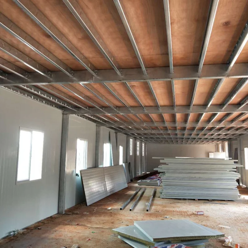 Fully Customized Container Houses Economical and Affordable Portable Design T Type Mobile Home