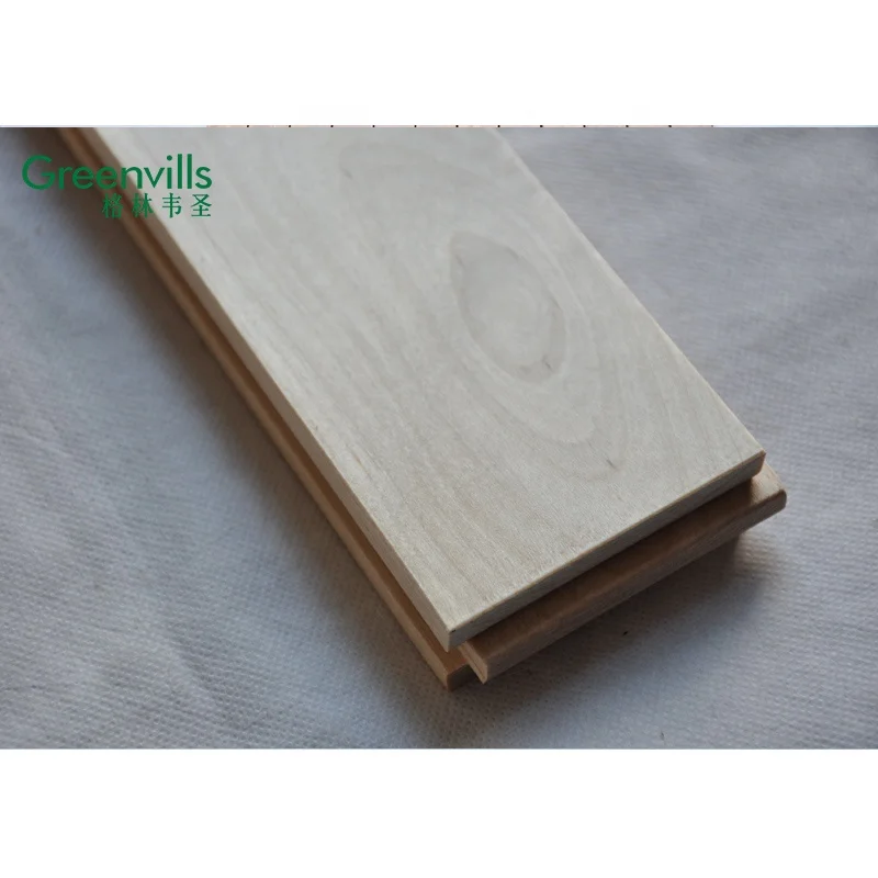 22 mm thickness squash court flooring cheap Chinese maple birch sport flooring