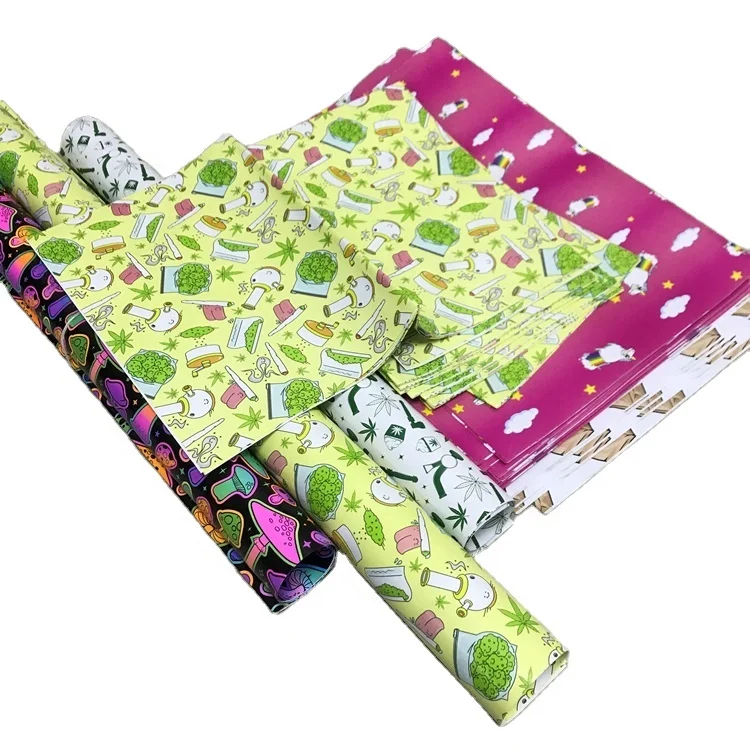 Factory Cheap Price Custom Logo Colour Printed Chocolate Gift Wrapping Tissue Paper