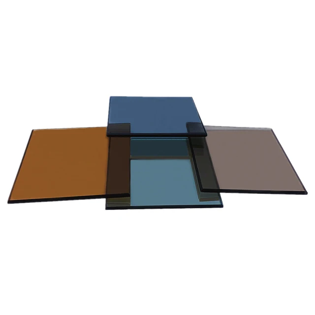Good price 4mm 5mm 6mm 8mm 10mm green dark blue grey euro bronze color tinted float glass supplier