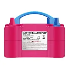 Hot-selling portable double-nozzle balloon pump used for all kinds of products good performance