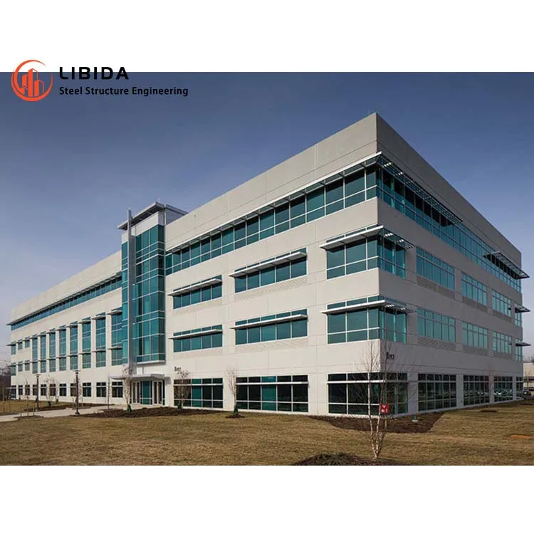 Wide Span Modular Prefabricated Steel Structure Frame Warehouse/Workshop/Plant for Factory Office House