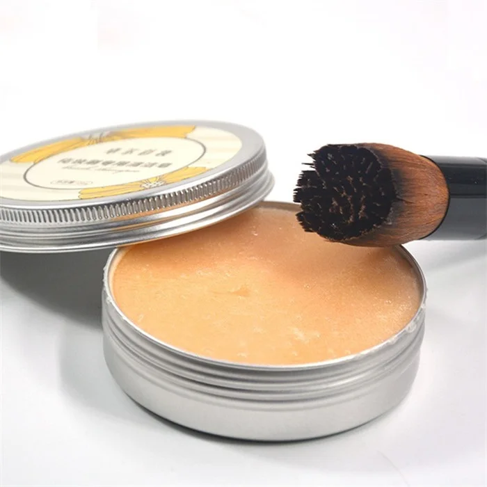 Privately label sticker makeup brush shampoo 100g,brush cleaner