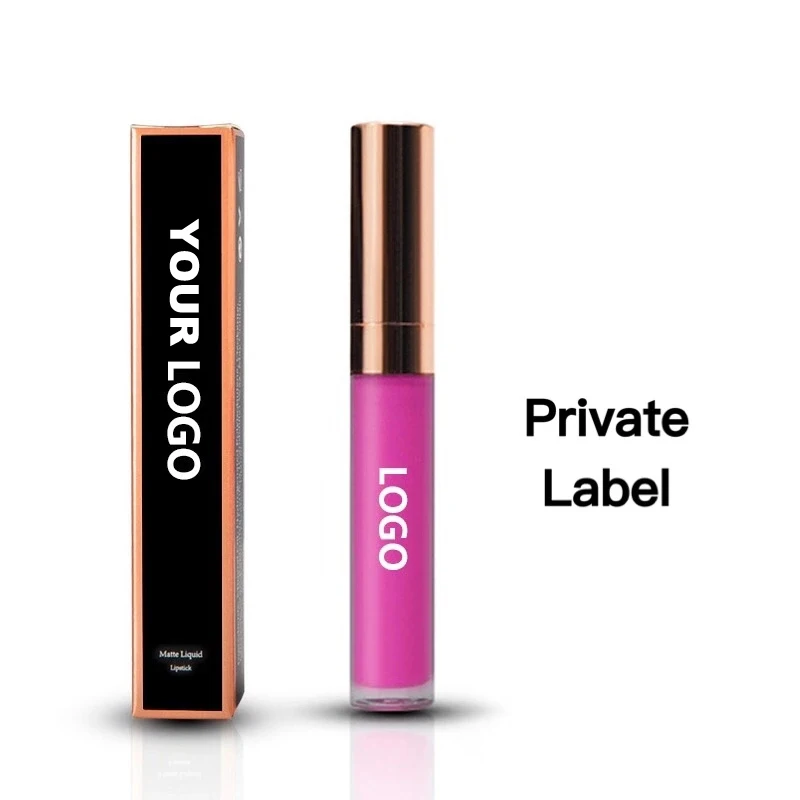
Wholesale Make Your Own Private Label Matte Lipstick 15 Colors 