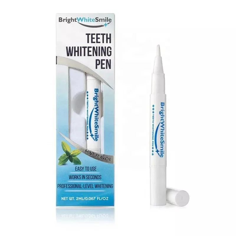 Instant Whitening Most Strong 44% Carbamide Peroxide Clear Plastic Teeth Whitening Pen HP Professional Tooth Bleaching Whitener