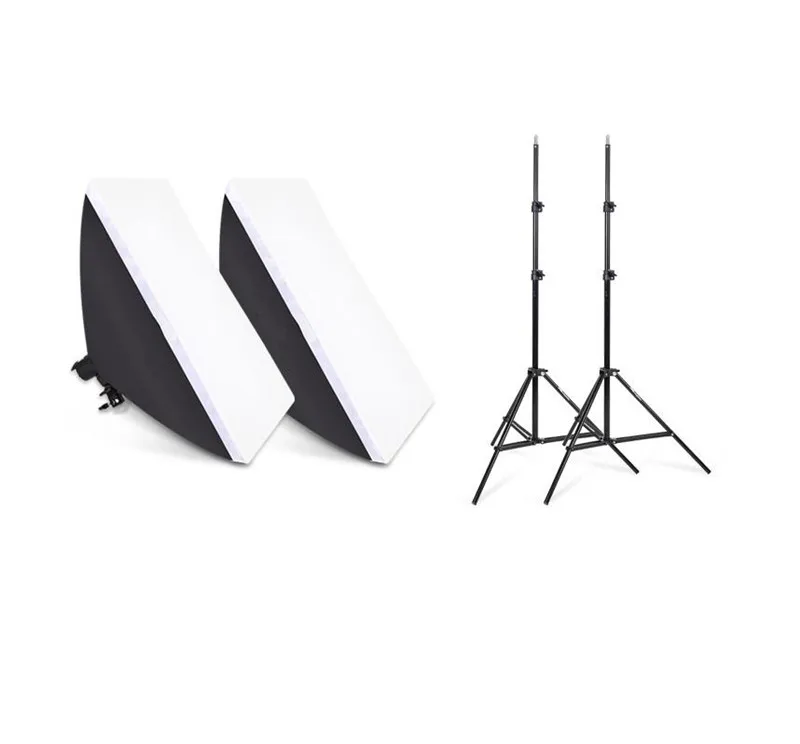 
Photographic equipment double light softbox kit fill light photography light for studio 