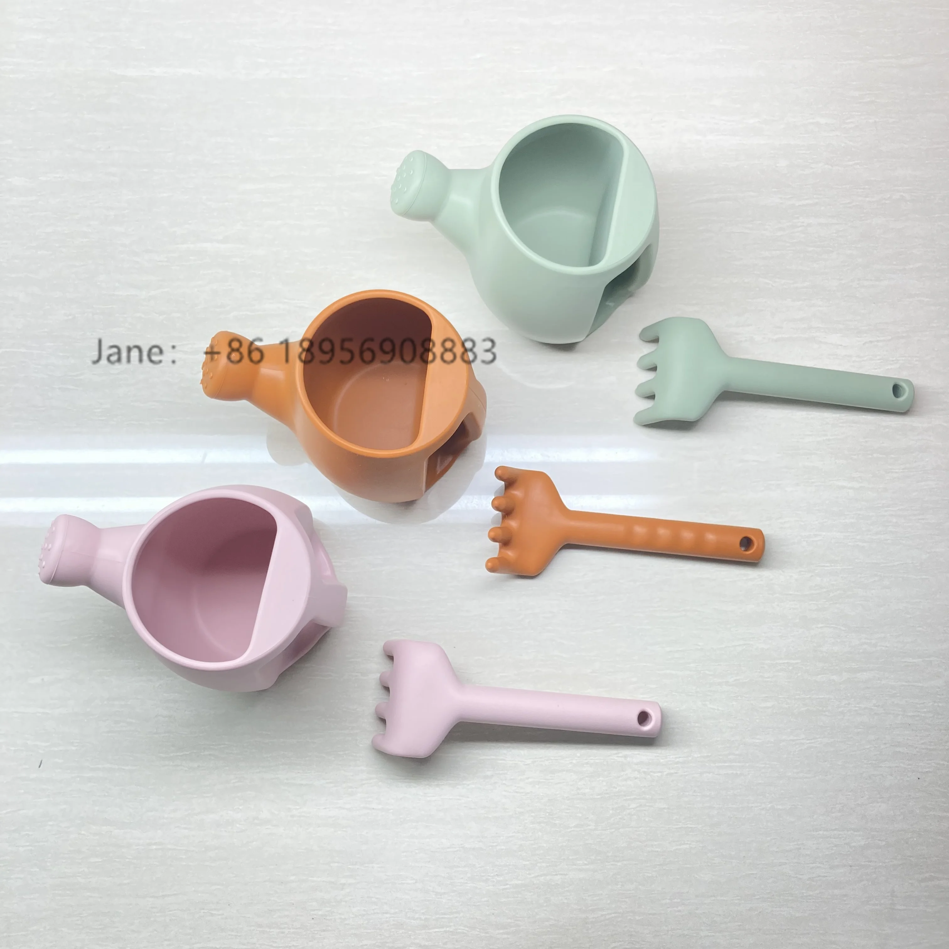 Летний новый чайник грабли из силикона для садоводства для детей игрушки