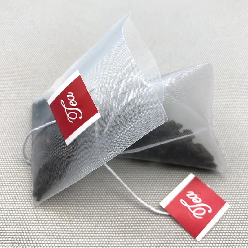 Food Grade Nylon Small Individual Tea Bag Nylon Mesh Heat Seal Tea Bag