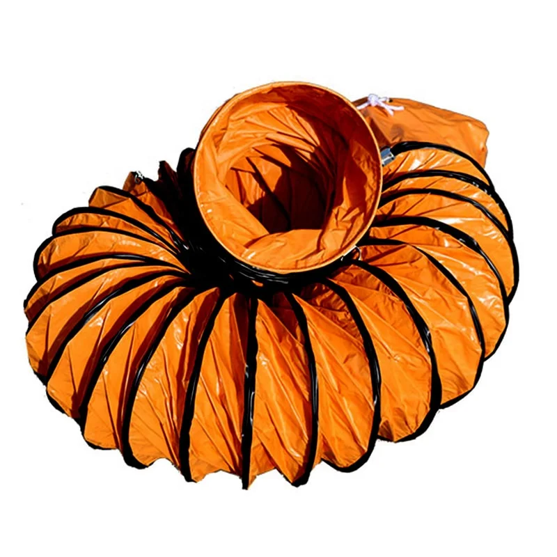 Air ventilation system pvc flexible duct hose 18inch ventilation duct hose