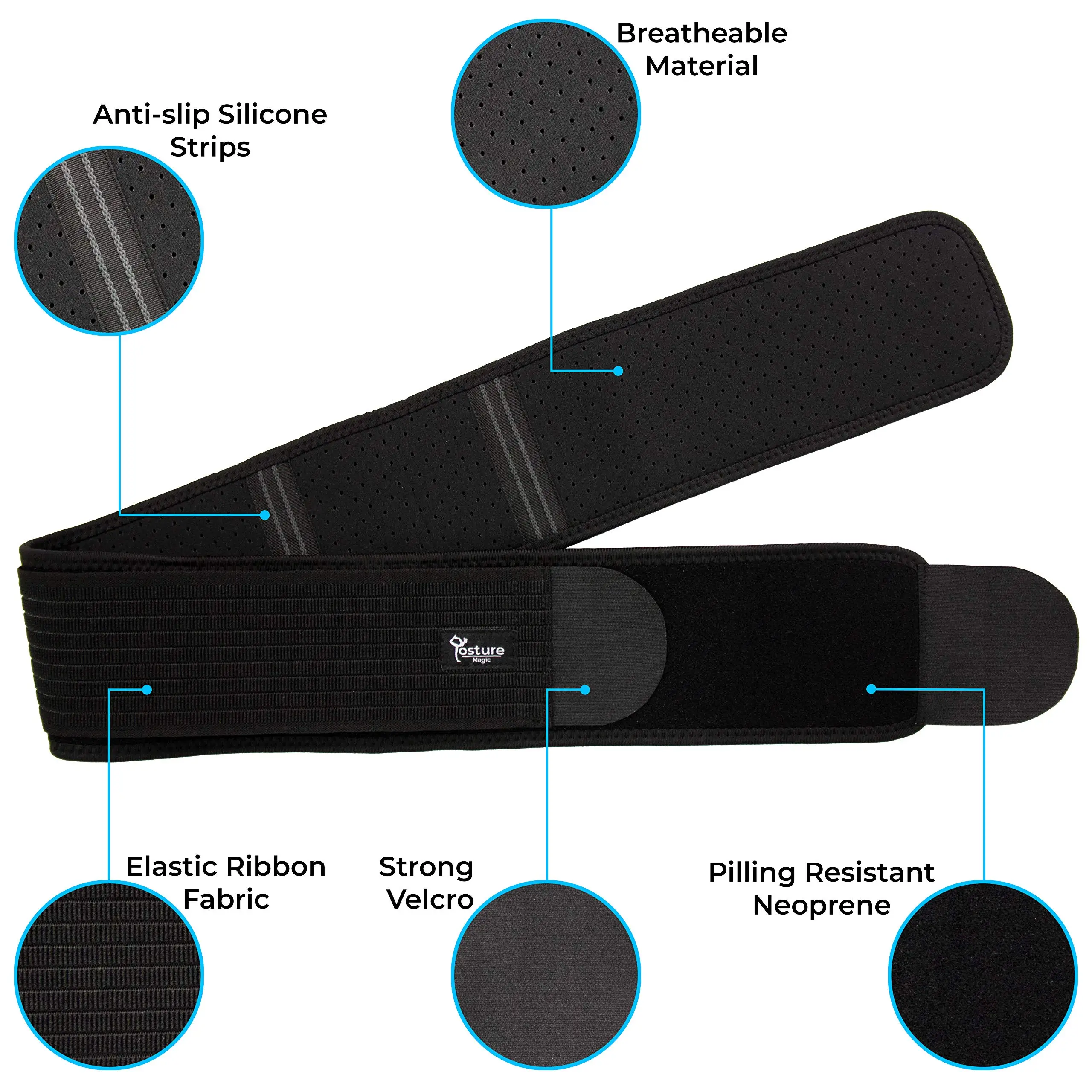 Sacroiliac Si Hip Belt Adjustable Si Joint Support for Women men Lower Back Belt