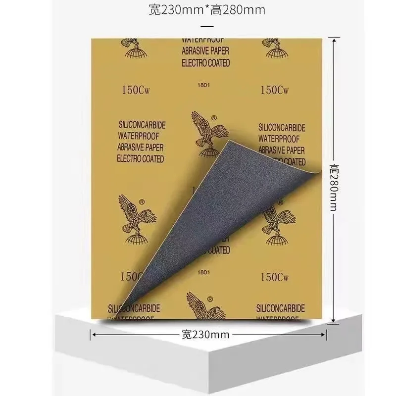 Water proof paper,abrasive paper for hand polishing sanding paper