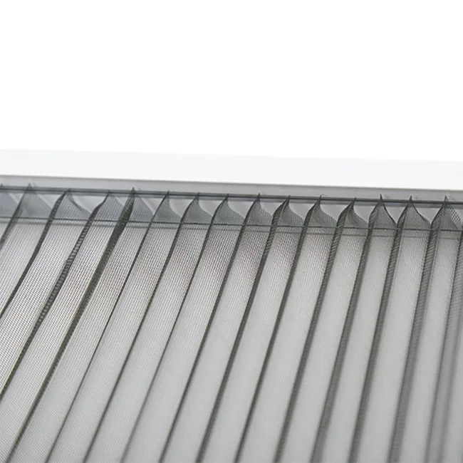retractable insect window screen/pleated fly screen mesh/foldable insect screen netting