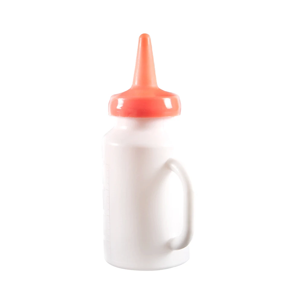 Plastic Milk Bottle For Cow Cattle Calf Goat Sheep 1.6 L Feeding Bucket Bottle With Nipple