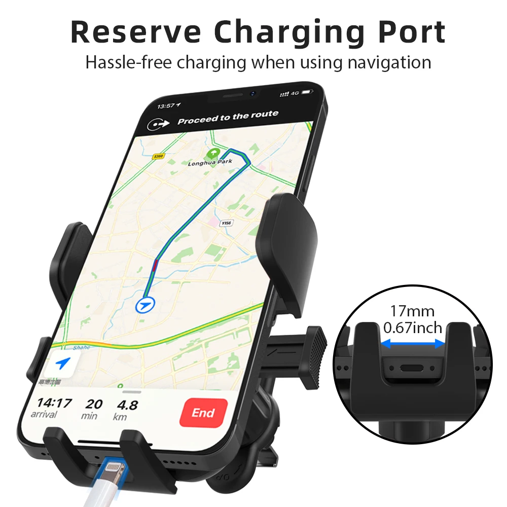 Trending Products 2021 New Arrivals Universal One Touch Air Vent Car Phone Holder Mount