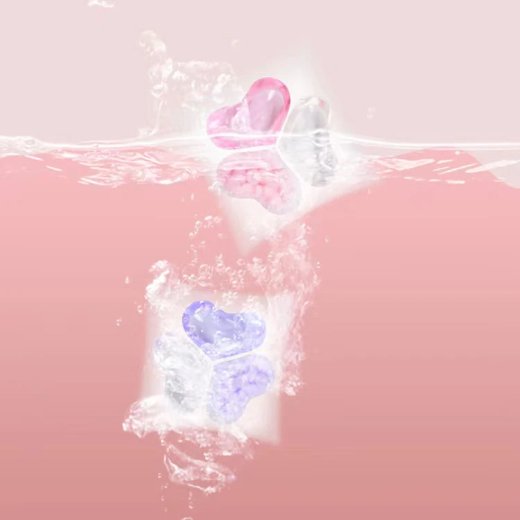 Laundry beads detergent scent booster laundry pods container washing soap pods capsules manufacture odm oem