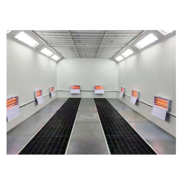 industrial waterproof mixrum car bluesky electric automotive paint booth design gas burner canada 2024 with water curtain