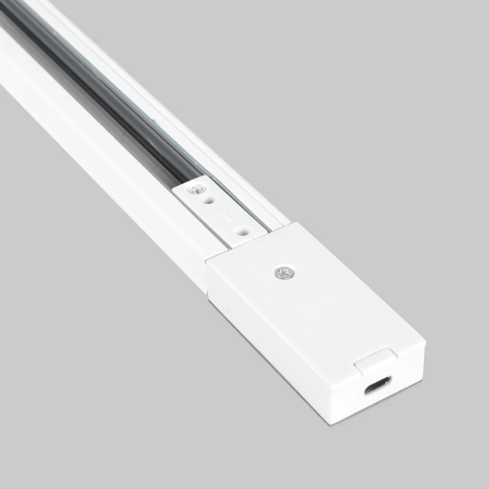 3 Wire single phase surface mounted track rail for track light