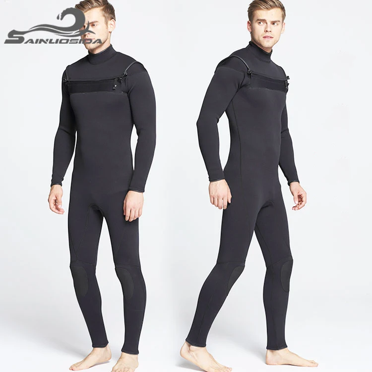 Factory customization Neoprenan Diving Clothes Chain pulling type Wet Suit Men Swim Diving Wetsuit Spearfishing Surf Wetsuit