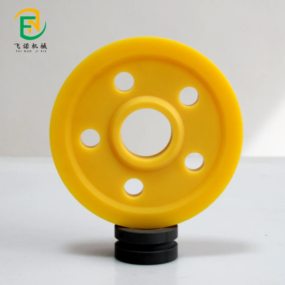freight pulley hdpe plastic roller pulley sheave wheel forklift mast cable and pulley