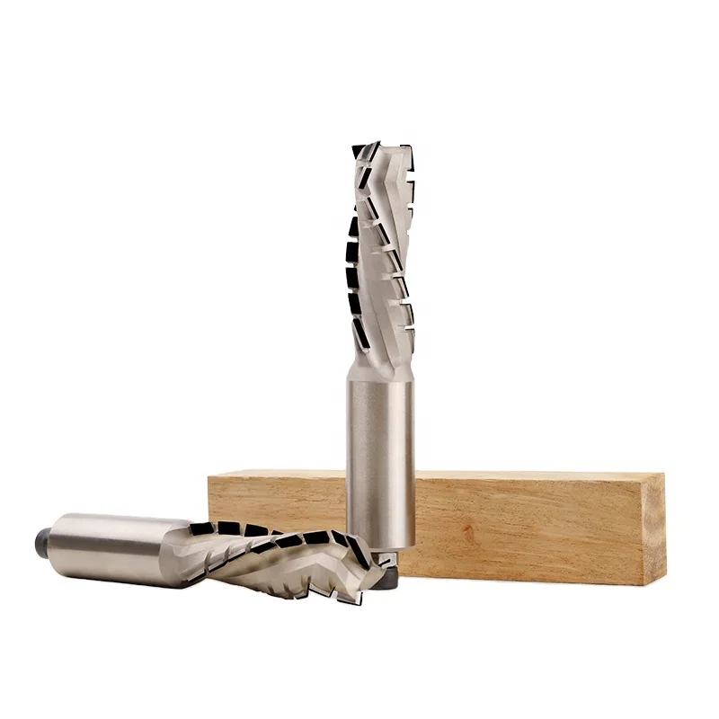 3-edge aluminum alloy special milling cutter high gloss carbide straight shank end milling cutter