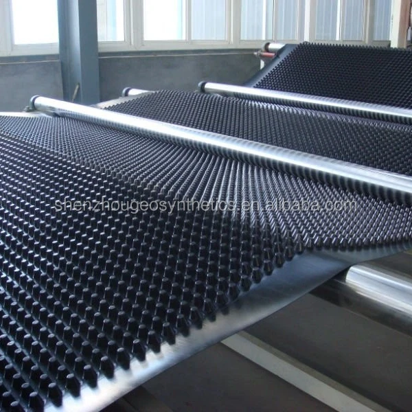 HDPE  Liner Sheet Roll 1.5mm thick texture geomembrane for waterproof project