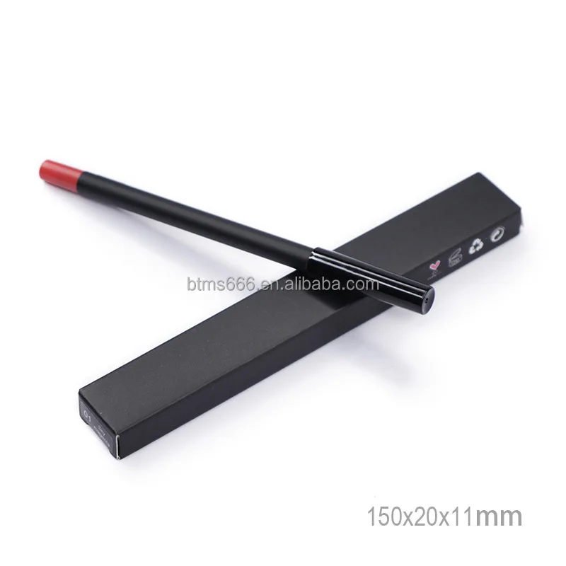 OEM LOW MOQ 13 Color Private Label Makeup Cosmetics No Logo Waterproof Big Matte Velvet Lip Liner Pencil