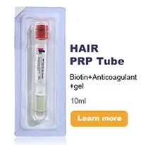 MANSON Hair Growth Factor PRP Tubes Scd Biotin 10ml