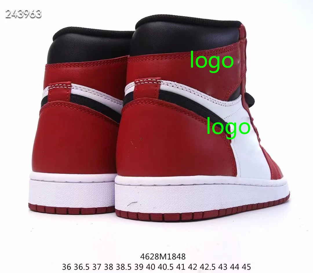 Top Highest quality custom brand Air 1 logo Low cost direct supply from Chinese basketball shoes for men women sneakers