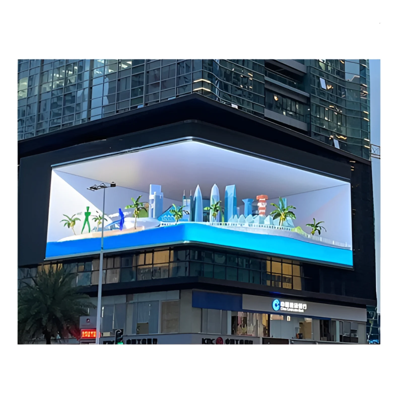 P3 P6 P10 Led Billboard 3d Giant Advertising Display Price Pantalla Exterior Waterproof Panel Wall Led Screen Outdoor